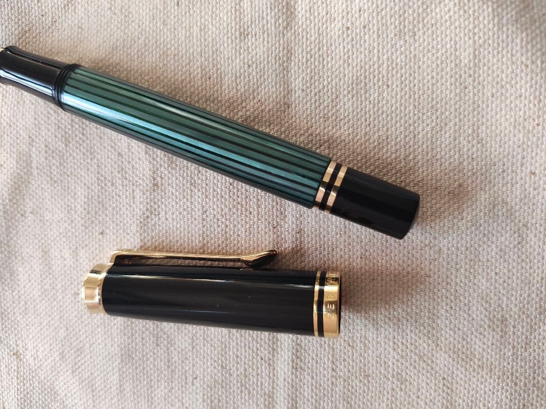 ペリカン スーベレーン M300 緑縞 万年筆