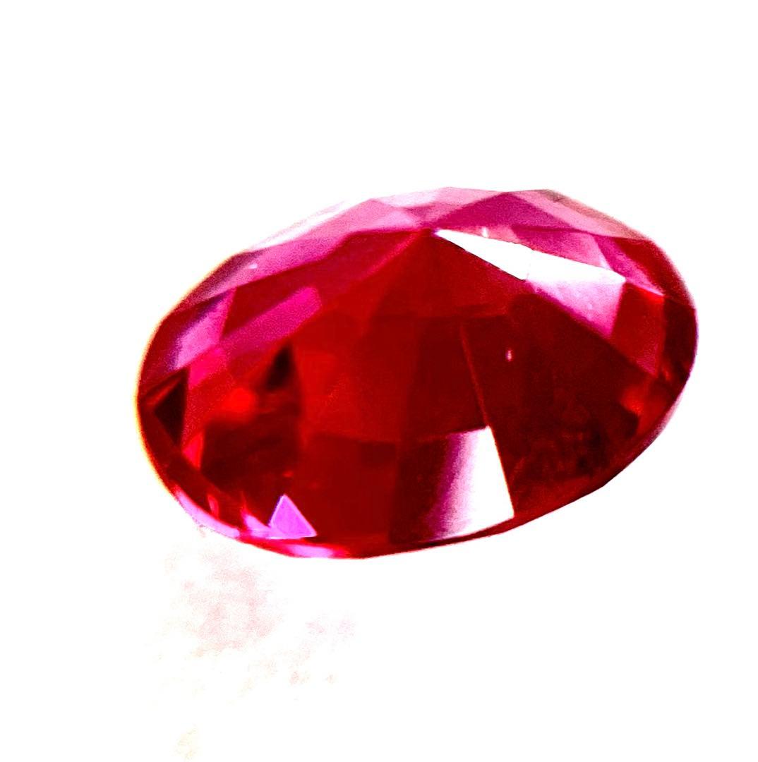 最高級 京セラ クレサンベール 1.65ct 理想的なルビールース真紅の煌き❣️