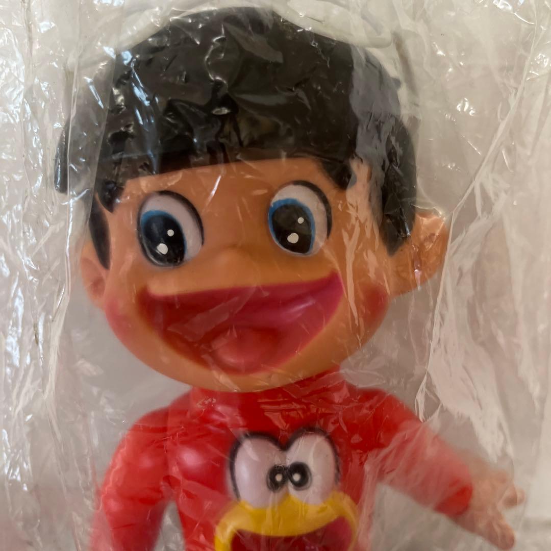 ⚠️デッドストック　ど根性ガエル　ひろし　ソフビ　昭和レトロ　当時物