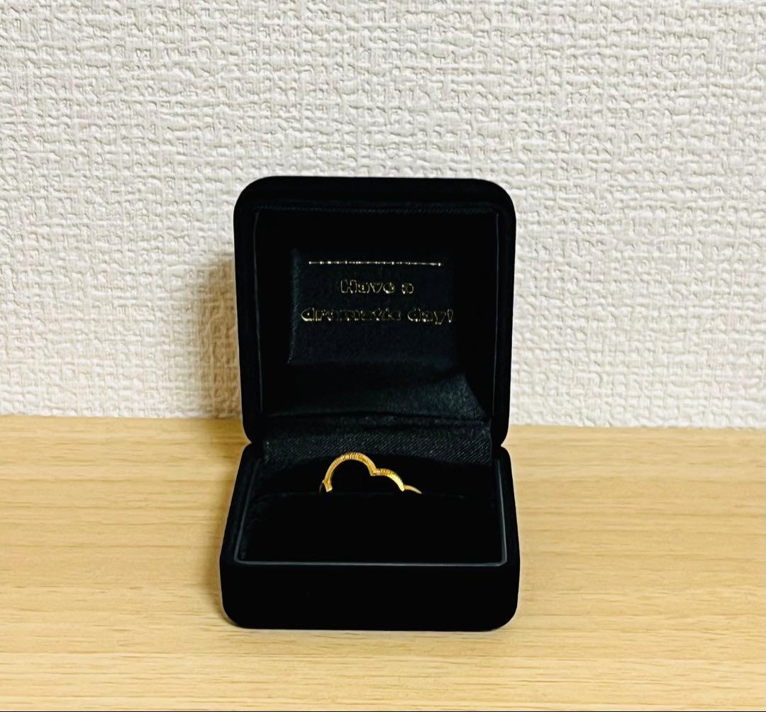 GICLAT ギクラ 雲リング 13号 K18YG