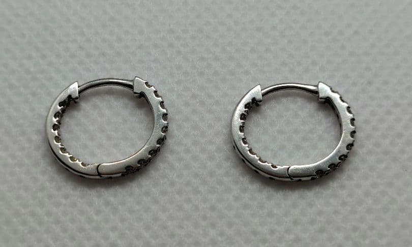 【日曜限定価格！】【GSTV】 PT950 ダイヤモンド ピアス 約0.44ct