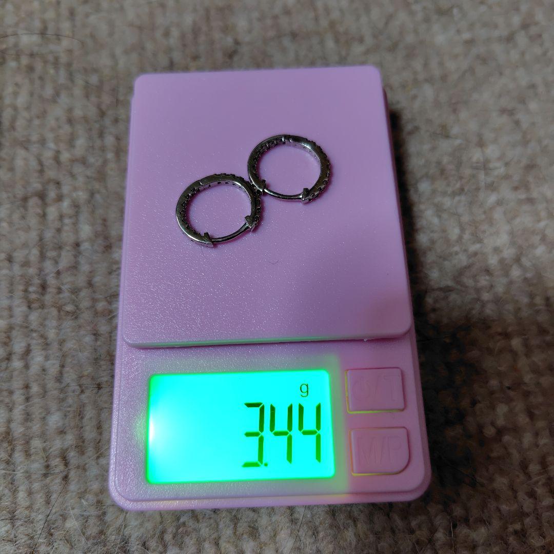 【日曜限定価格！】【GSTV】 PT950 ダイヤモンド ピアス 約0.44ct