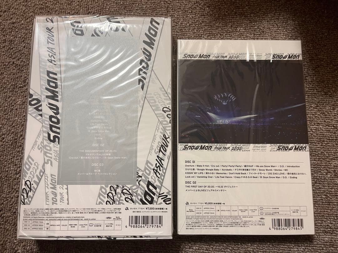 2D.2D. Man ASIA TOUR Blu-ray 未開封