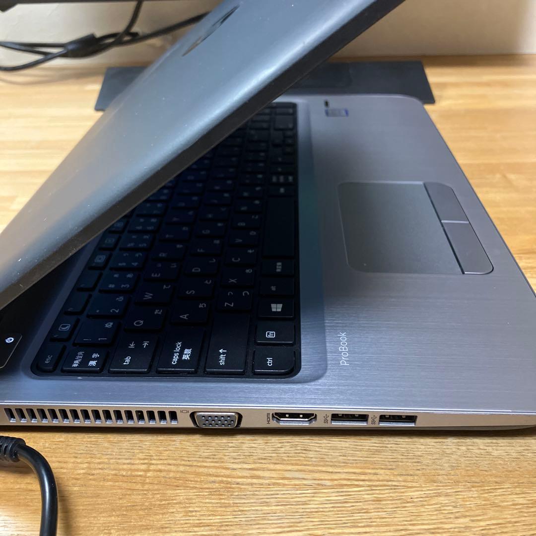 HP probook 第6世代i5 搭載　SSD256GB 美品
