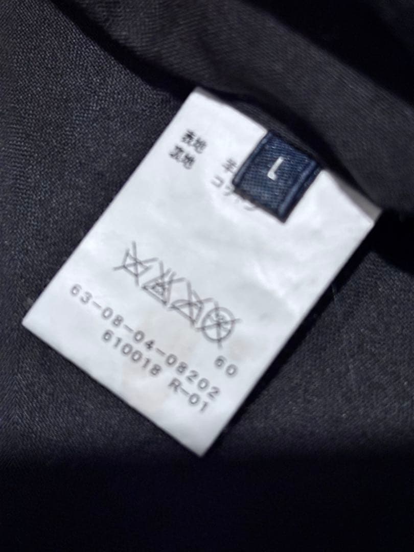 TOMORROWLAND 黒 レザージャケット 羊革　スイス製riri WZIP