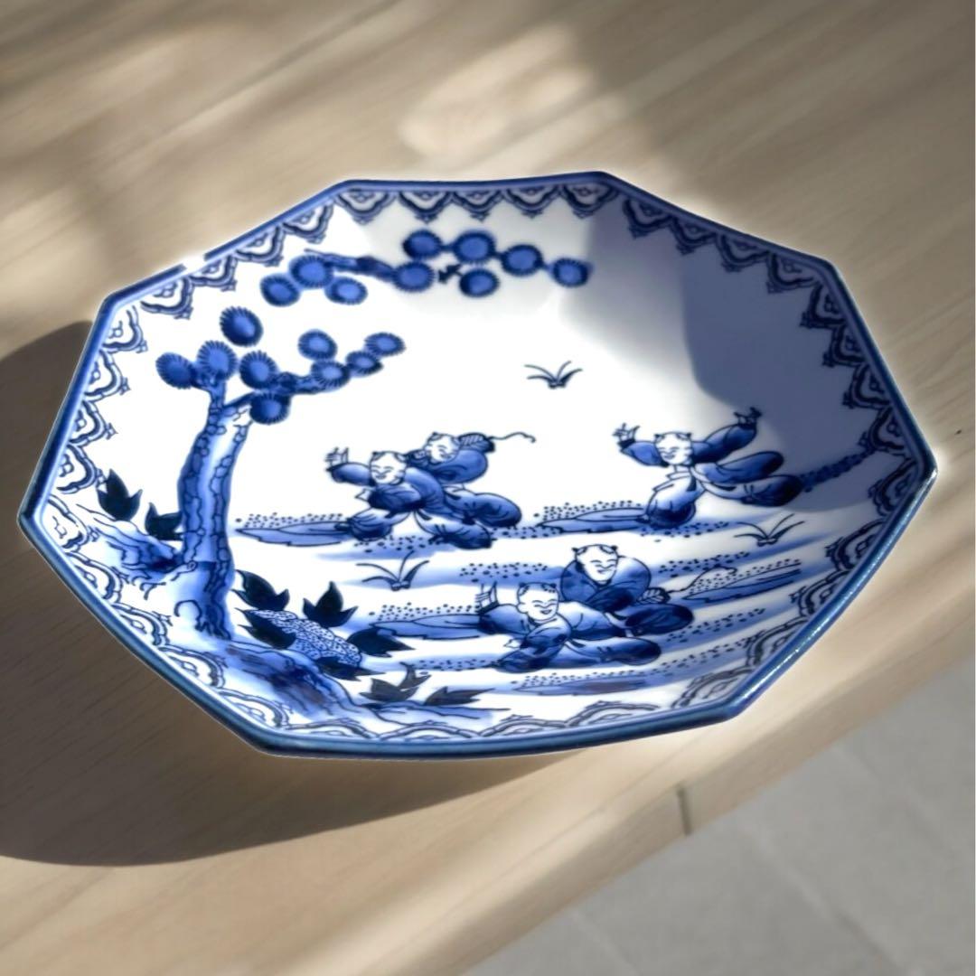 有田焼　鍋島　唐子　和食器　セット 35点 染付 江戸時代〜昭和　セール中