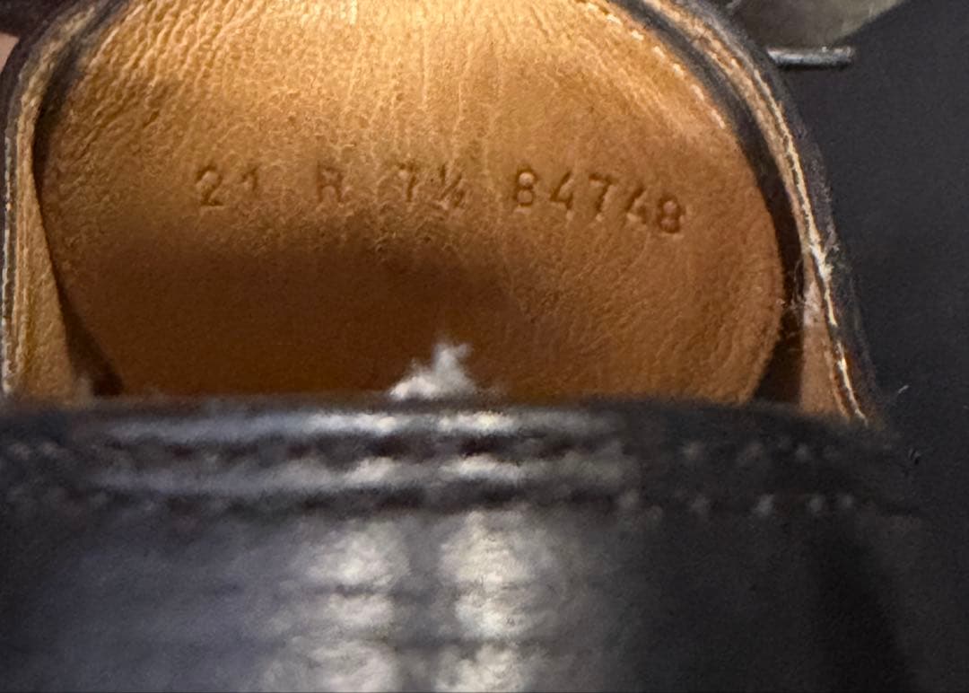 美used Paraboot ARLES 26.0cm ARLES Noir