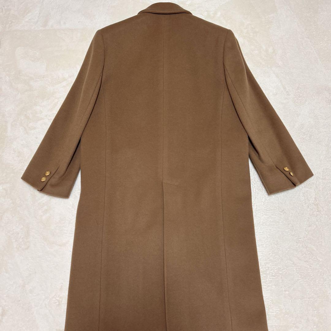 ブルックスブラザーズ チェスターコート ロングコート ダブル 金ボタン カシミヤ