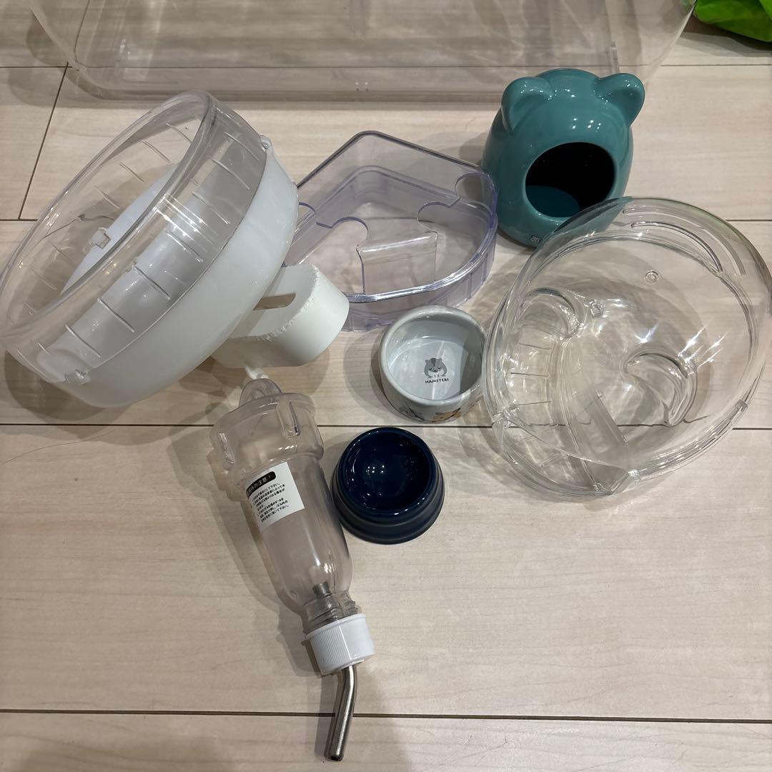 小動物用クリアケージセット