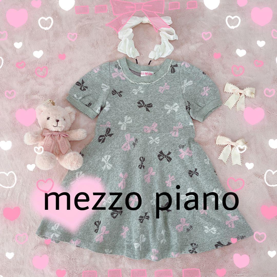 パンパンチュチュ❤️メゾピアノ❤️ワンピ❤️ピンク❤️スカート❤️ミニー❤️チュール❤️ピンク