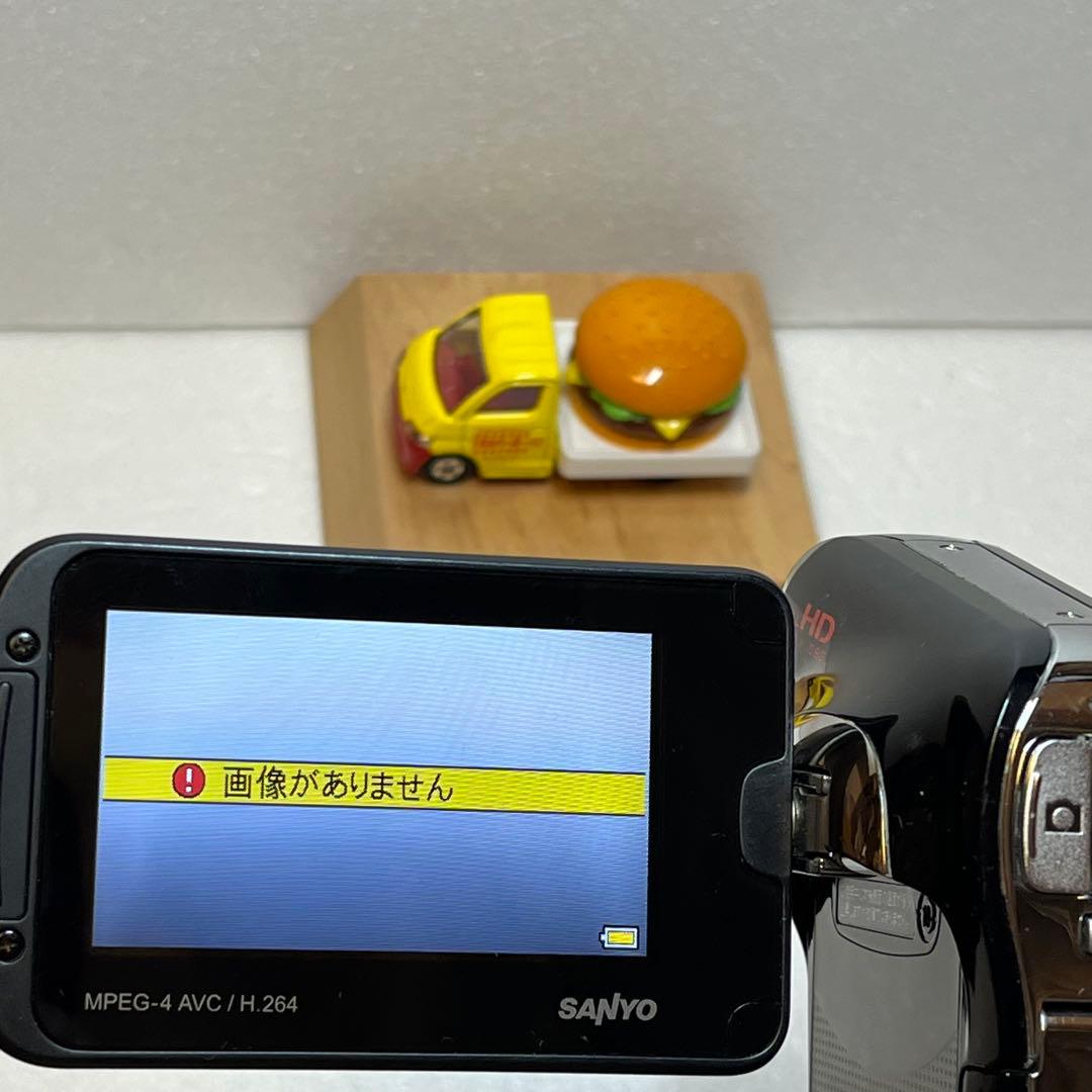 SANYOデジタルムービーカメラXacti DMX-CA100ブラック☆実動品☆