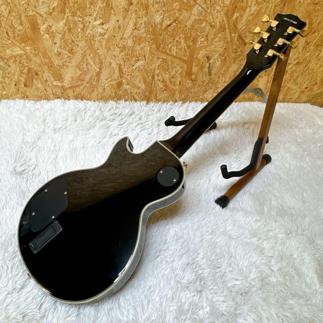 EDWARDS E-LP-50CM ミニギター レスポールカスタム アンプ内蔵