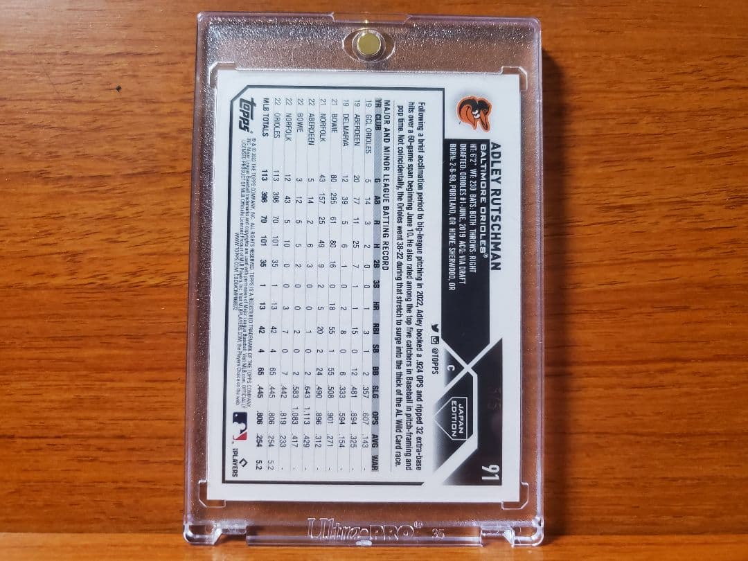 ADLEY RUTSCHMAN アドリー・ラッチマン シリアル5　ラストナンバー