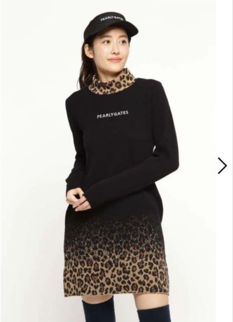 お値下げ★pearlygates　グラデーション ニットワンピース