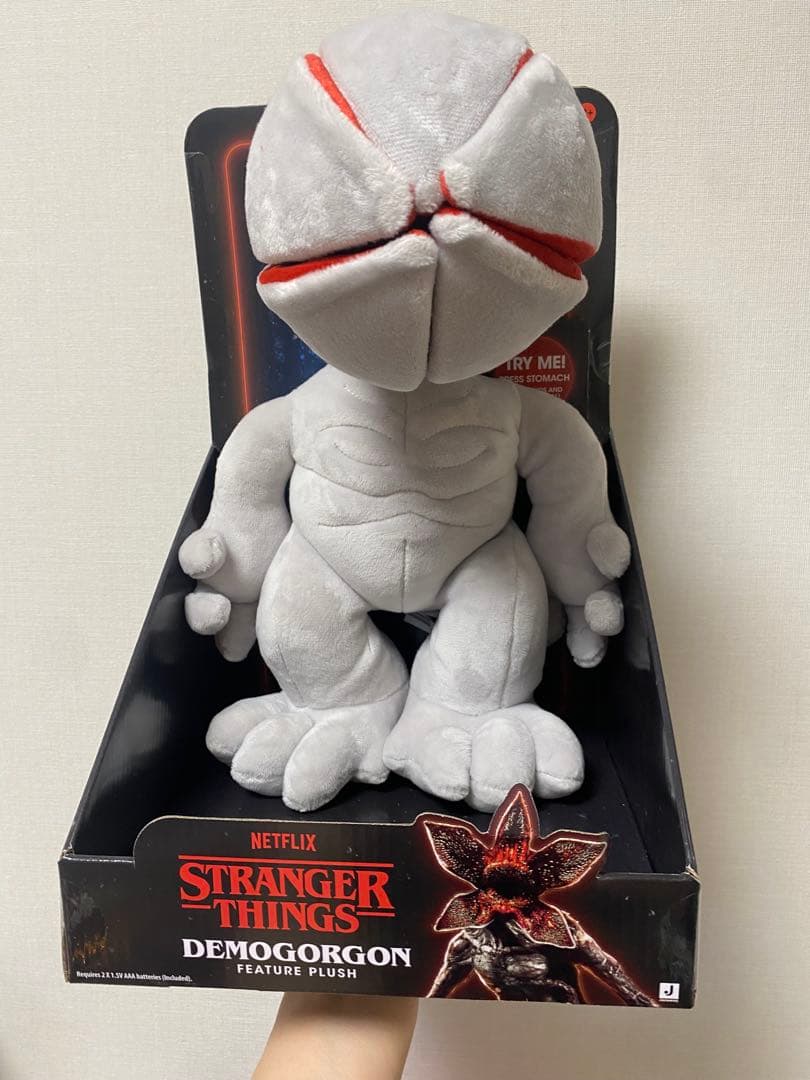 ストレンジャーシングス サウンドぬいぐるみ　12インチ デモゴルゴン