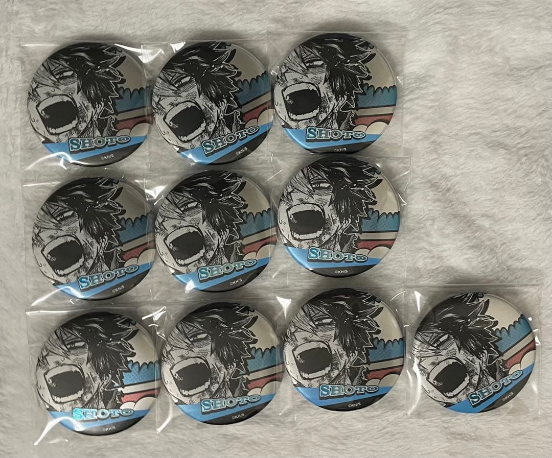 ヒロアカ デコレクション缶バッジ 轟焦凍