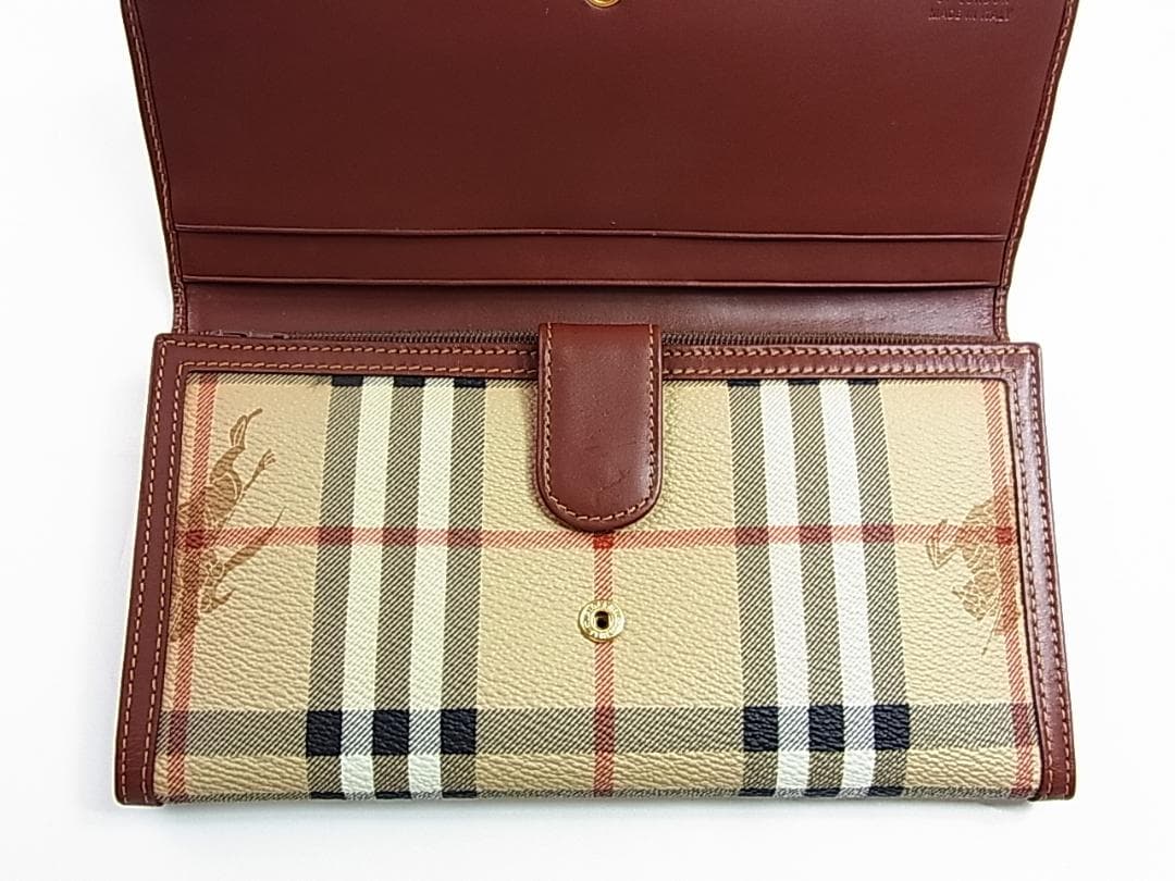 YUKI様用　正規極美新品同様BRBERRYS　バーバリー　3つ折り長財布