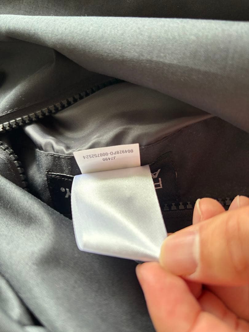 極美品 700fillリバーシブル フリース ベスト ブラック