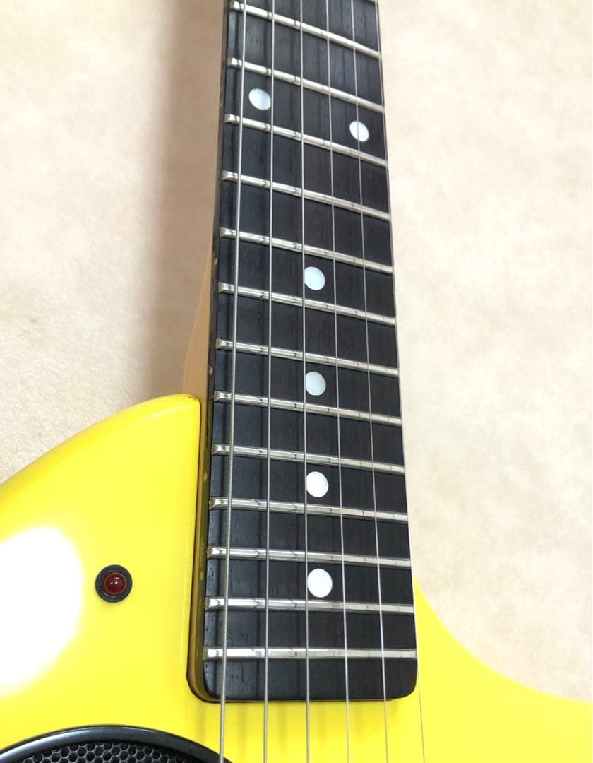 【超美品！！】ZO-3 イエロー アンプ内蔵ミニギター 専用ソフトケース付
