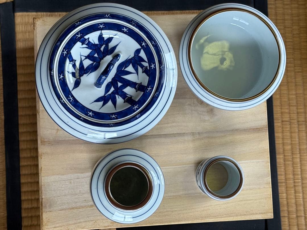 茶道用具 皆具　平安景雲 横30* 縦 20.5*高さ24