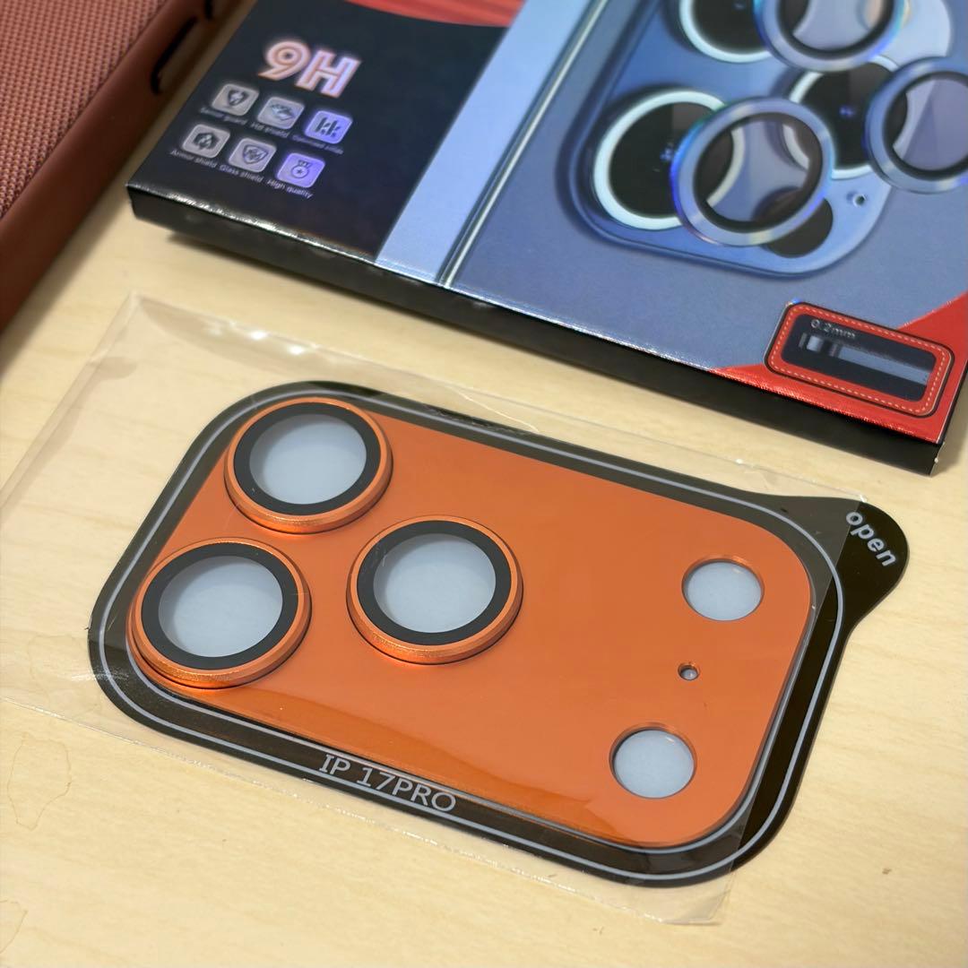 【美品iPhone17Pro純正 テックウーブンケース シエナMagSafe対応