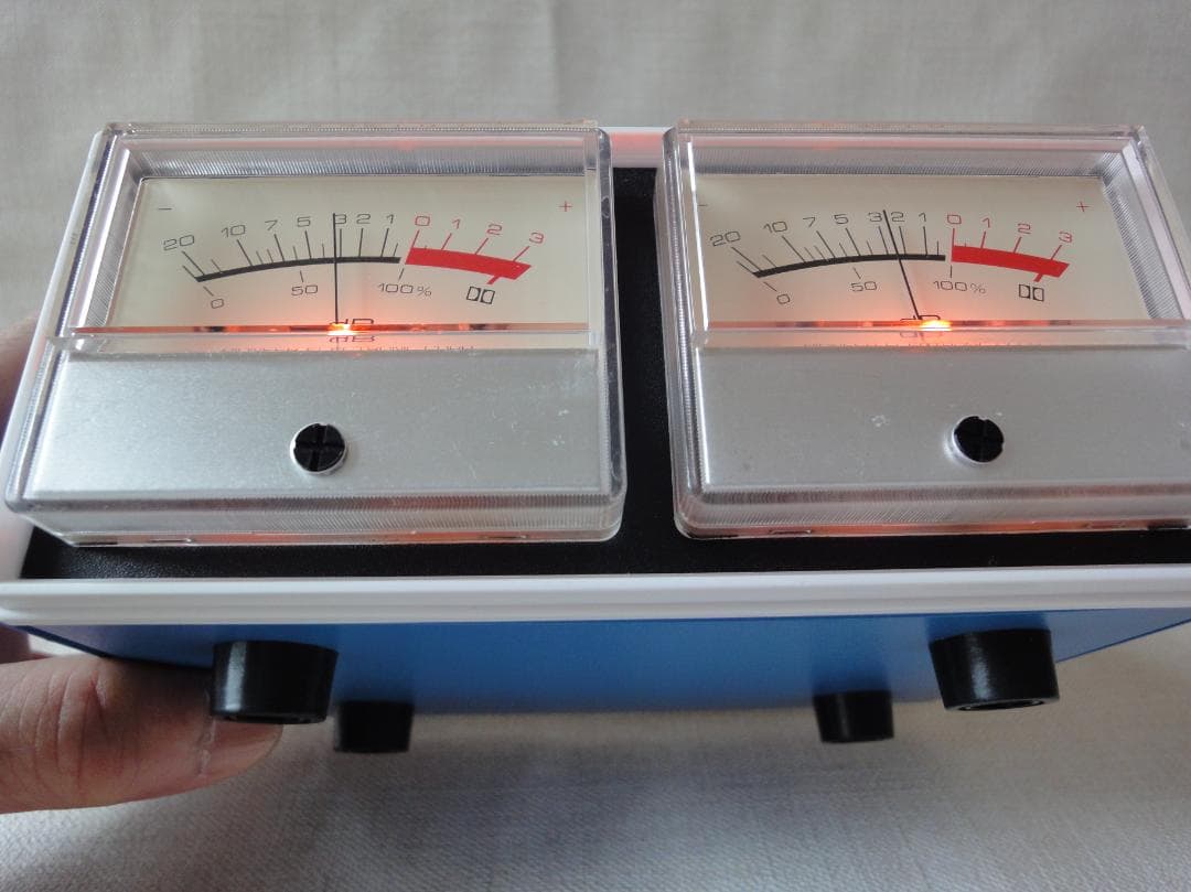 自作ステレオVUメーター203号機（PIONEER大型）