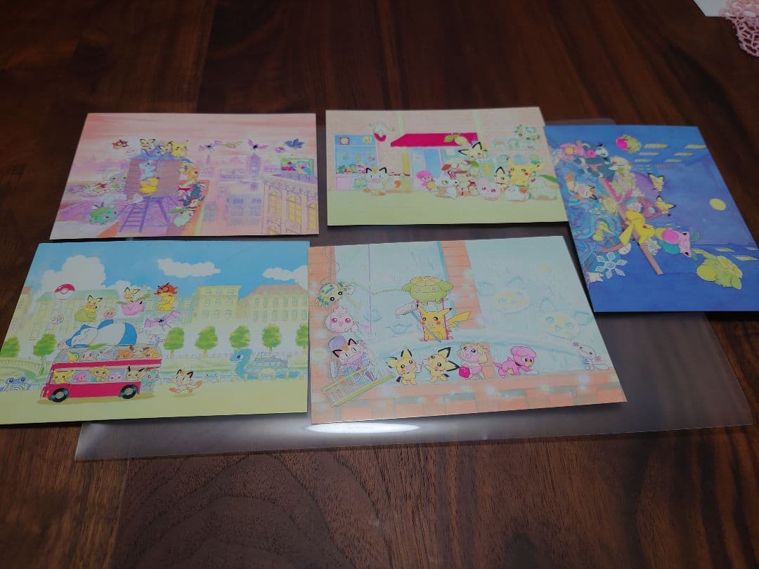 【未使用】ポケモン ポストカード/アートカード 21枚