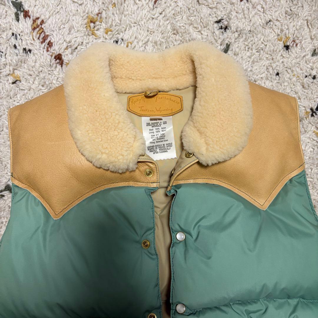 【美品】ロッキーマウンテンフェザーヘッド　ダウンベスト　40サイズ