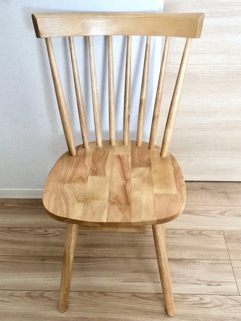 【直接引き取り希望】木製ダイニングテーブルと椅子セット⟡.·