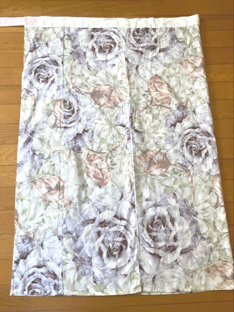【専用です】二部式浴衣➕作り帯　身幅Lサイズ　うたたね　薔薇柄