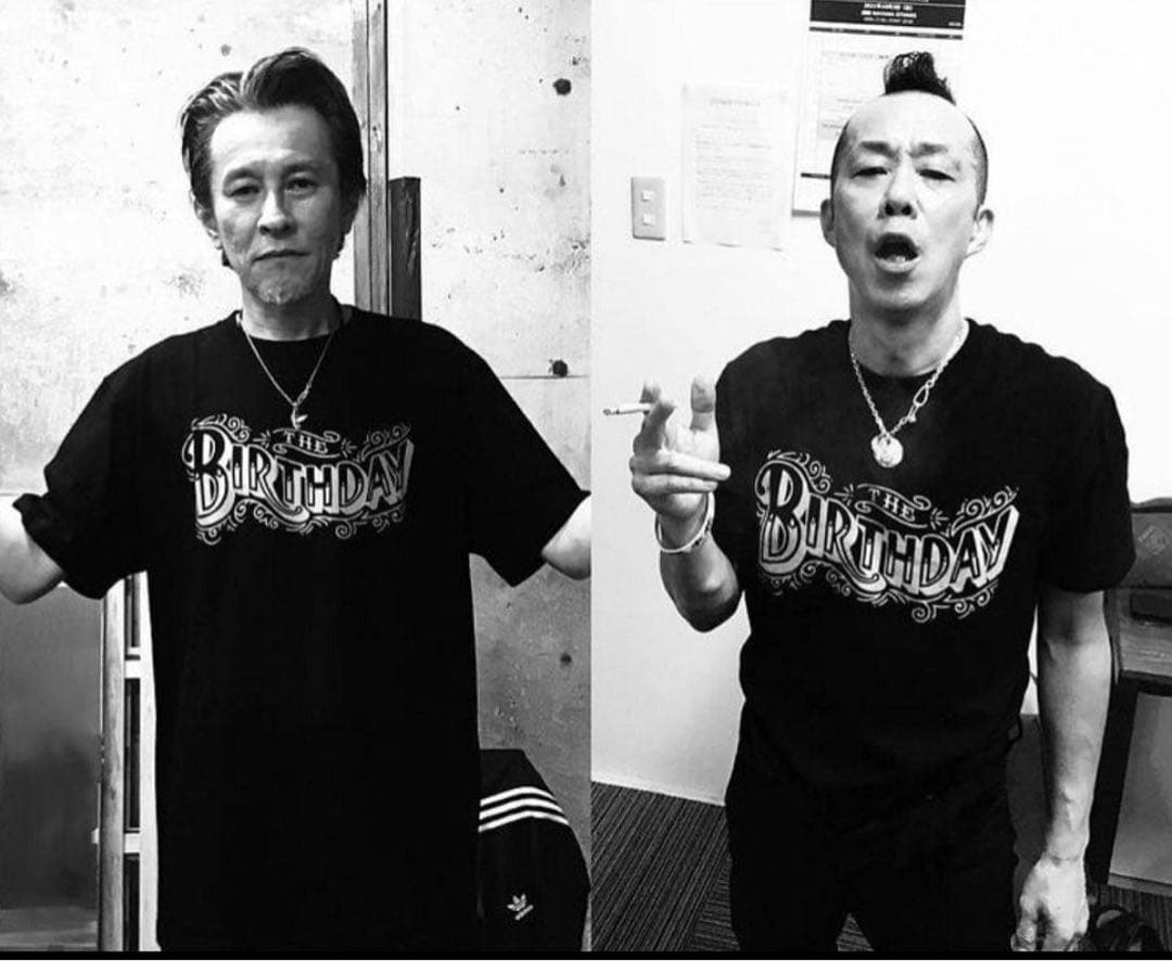 The Birthday キャンドル Tシャツ S ブラック チバユウスケ