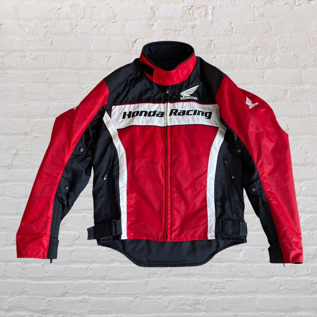 HONDA ホンダ レーシングジャケット ブルゾン ボディプロテクター付き S
