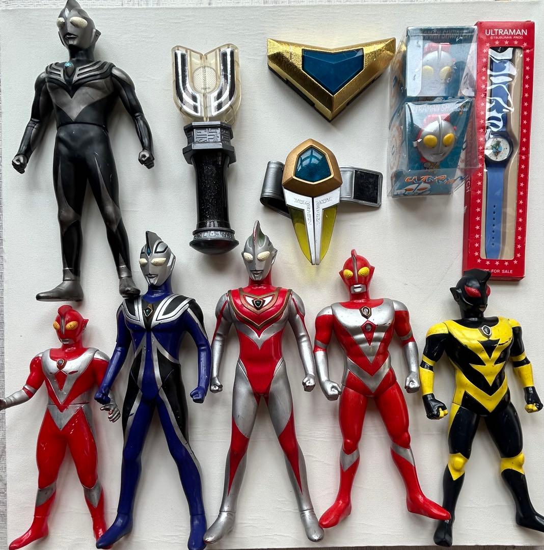 ウルトラマンフィギュア・変身ギアセット