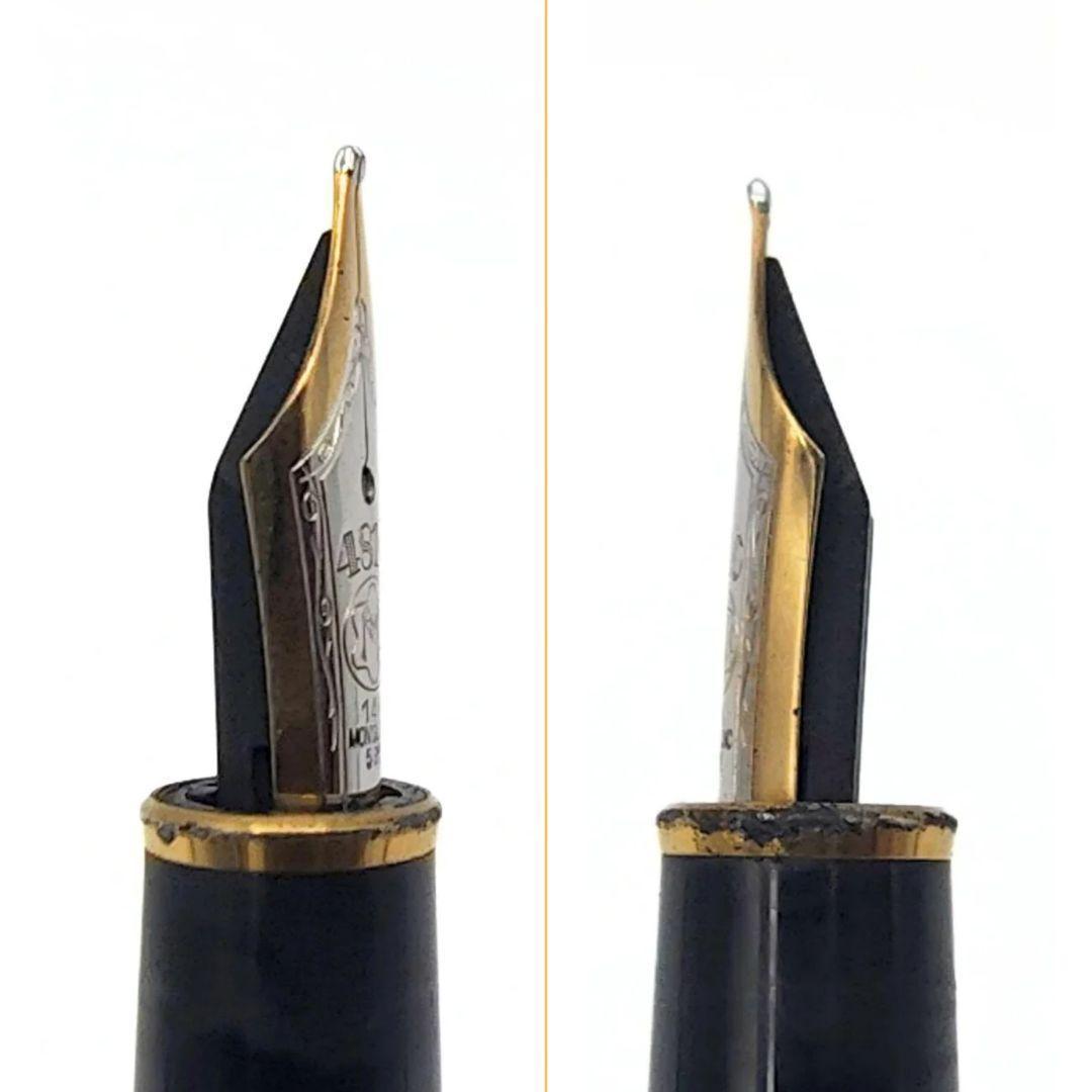 MONTBLANC モンブラン マイスターシュテュック 万年筆 ペン先14K