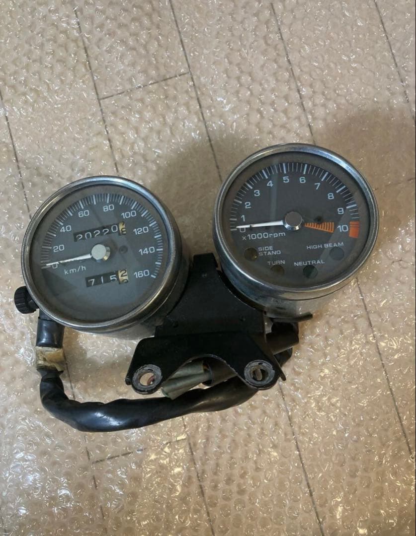 GB250 クラブマン スピードメーター タコメーター
