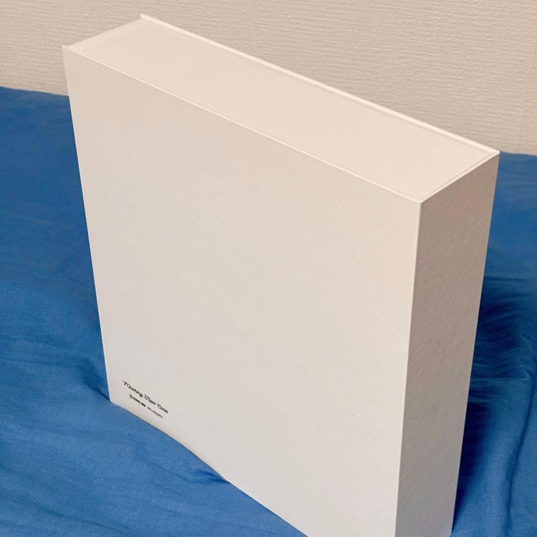 キングジム マスキングテープケース ブックタイプ　Lサイズ　白　ホワイト　収納