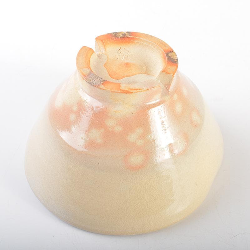 萩焼　旭雲山　松延窯　金子松延作　茶碗　宗左（而妙斎）極め箱　M　R6900