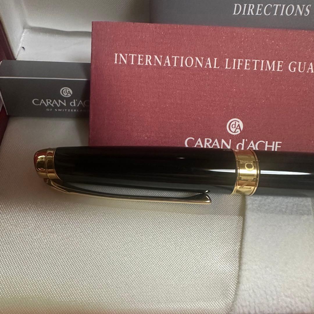 caran d'ache レマン ブラック 旧形 万年筆 M