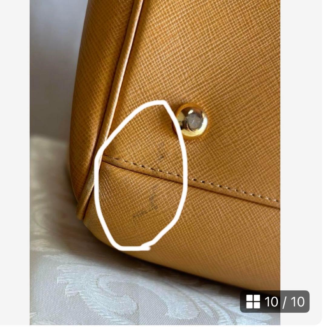 【最終お値下げ】COMTESSコンテス　サフィアーノレザー　大容量ボストンバッグ