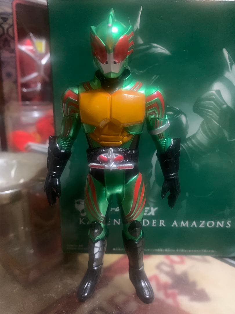 激レア‼️PB限定仮面ライダーアマゾンズ　ソフビセット