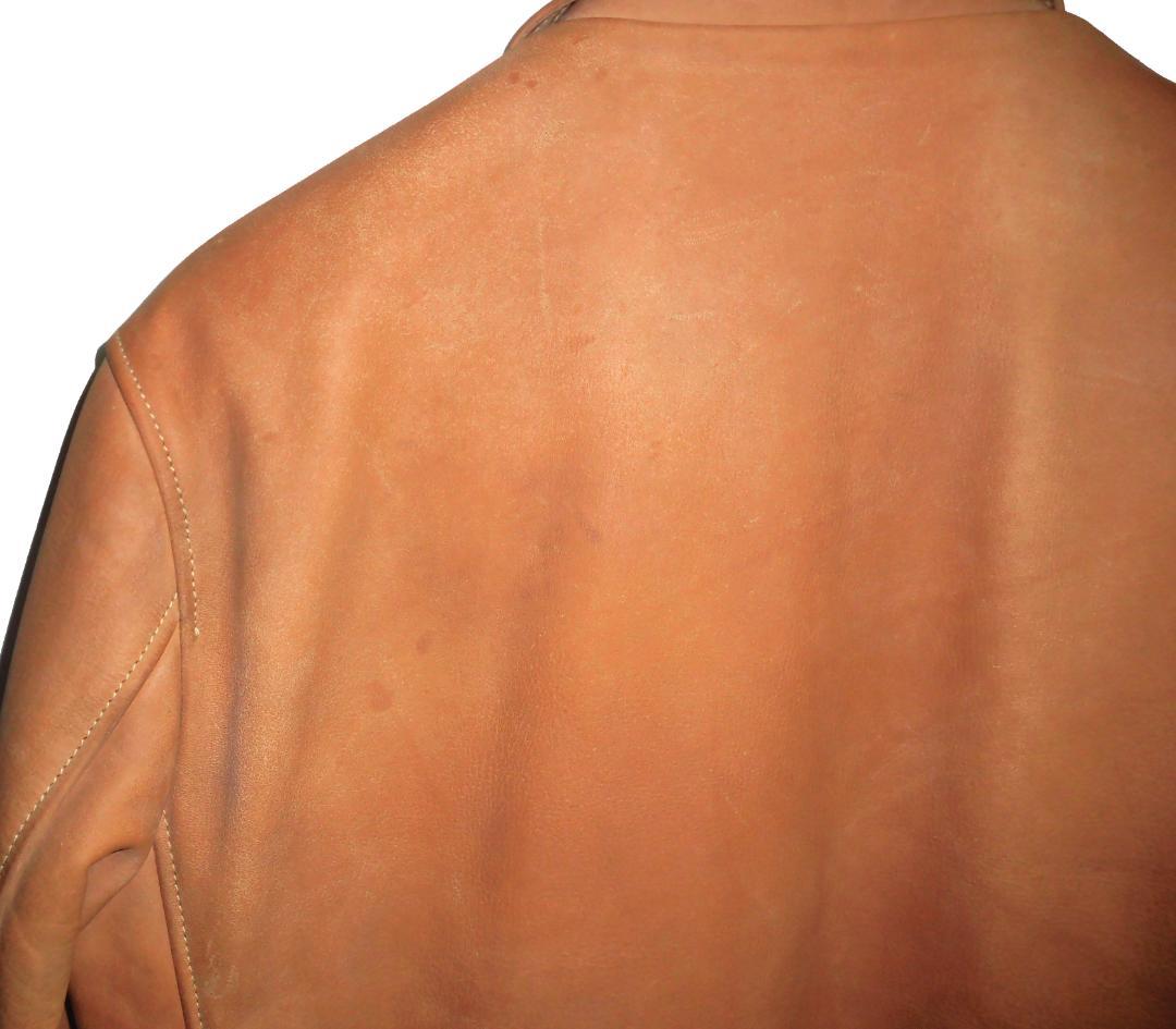 アディクト AD-01 キップレザー センタージップ レザージャケット 40