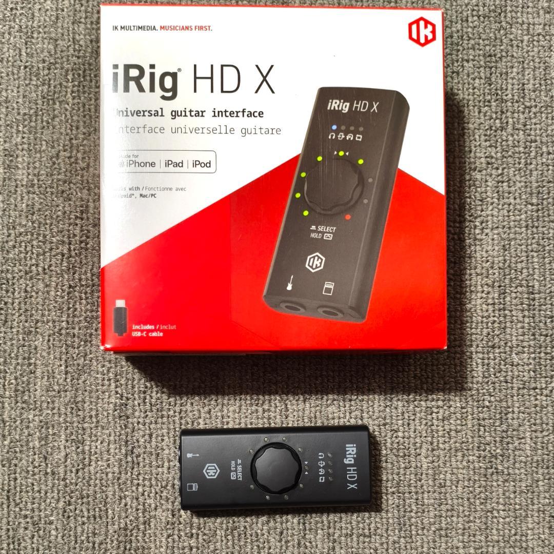 【新品同様】IK Multimedia iRig HD X オーディオIF