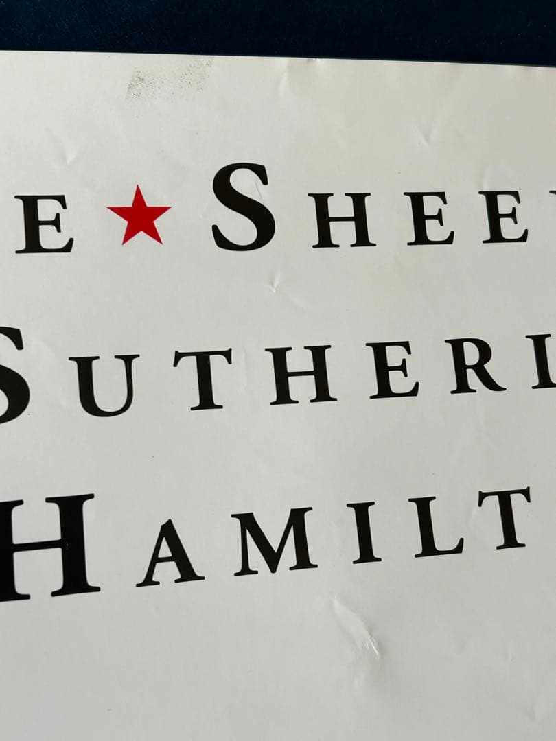 影の陰謀　USオリジナル映画ポスター