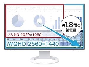 EIZO FlexScan EV2781-BK 27.0型 Type-C接続