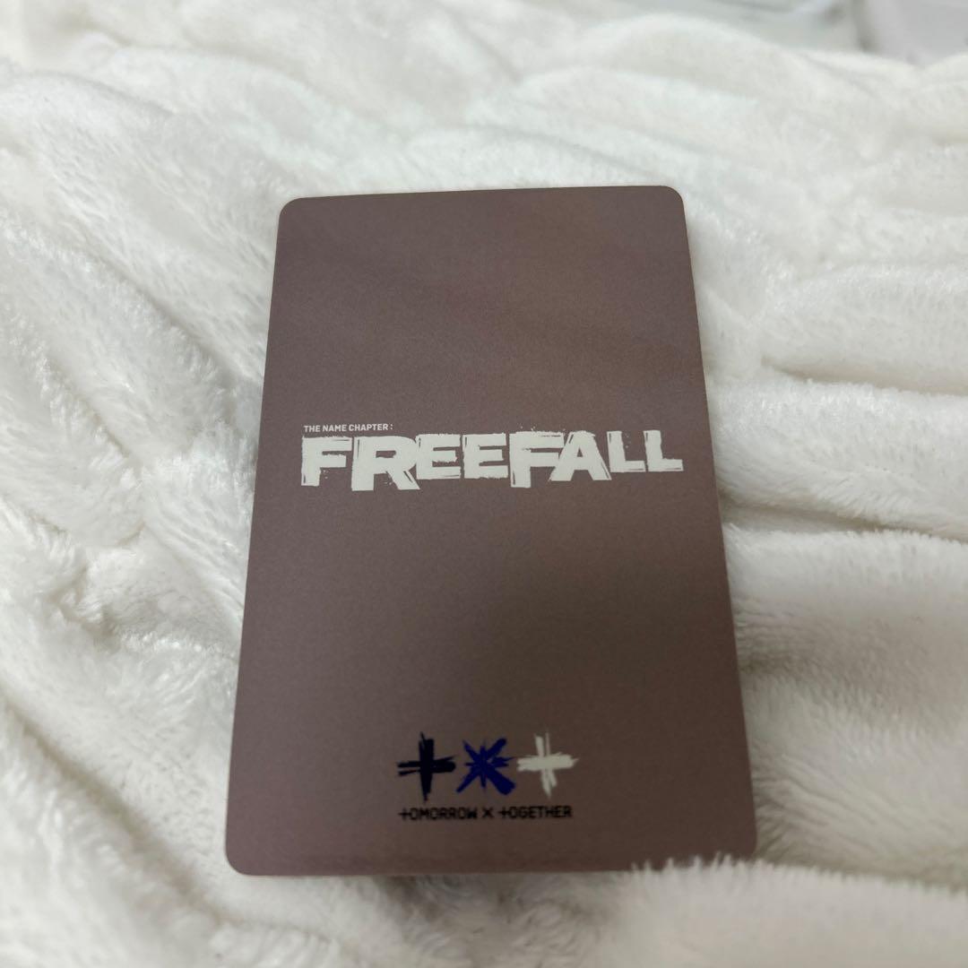 ボムギュ　直筆サイン　freefall txt