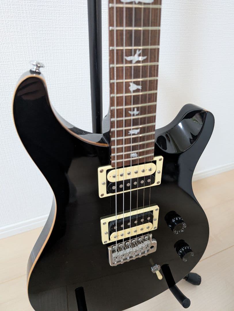 【動作確認済】PRS SE Custom 24 Black　ブラック