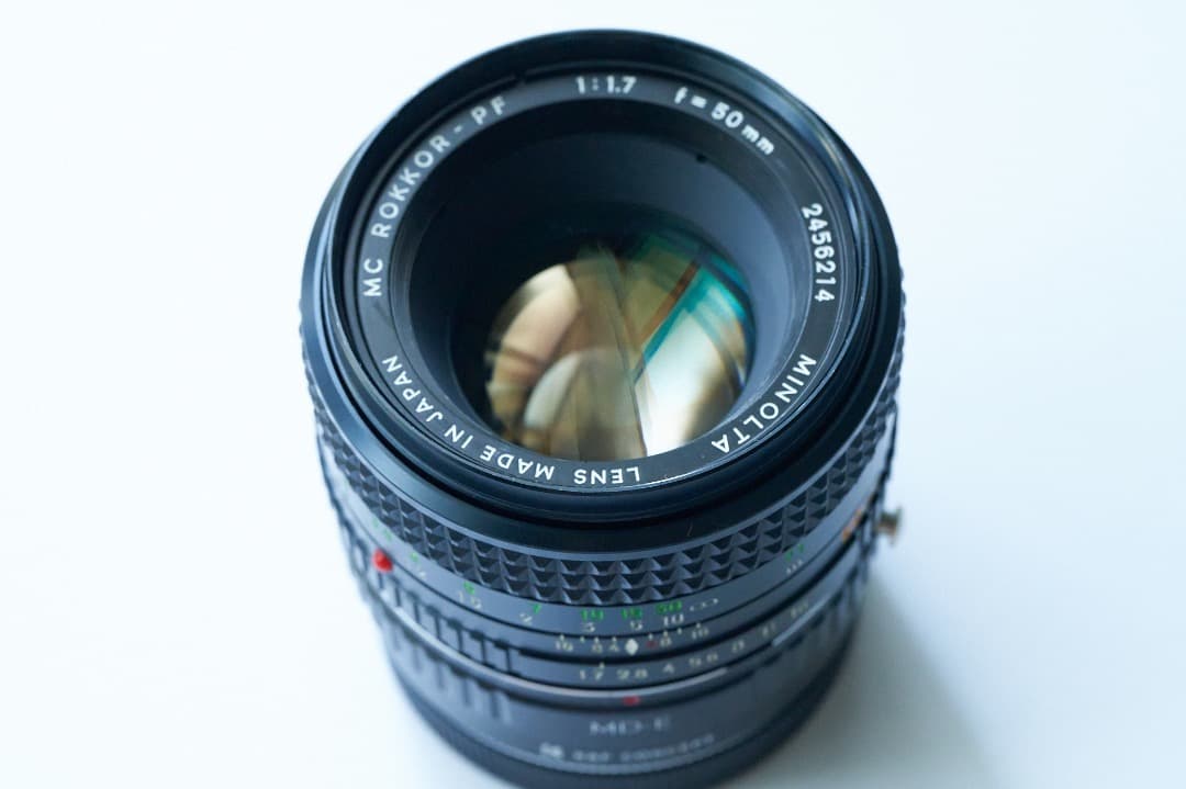 レンズ(単焦点) Minolta MC ROKKOR-PF 50mm f/1.7 Sony e