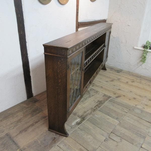 イギリス アンティーク 家具 カップボード 食器棚 キャビネット 6146e