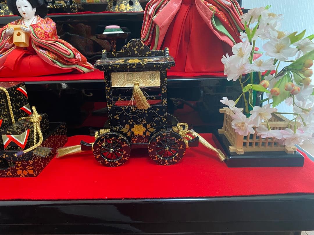 まこちゃん様【送料込・国産】お雛様　5人飾　東玉　王朝物語　春陽　【地域限定】