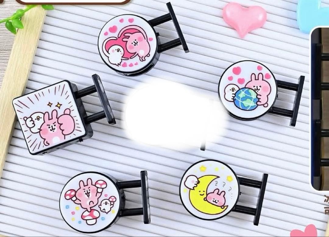 台湾限定　カナヘイ　LED両面小箱用マグネット　5個セット